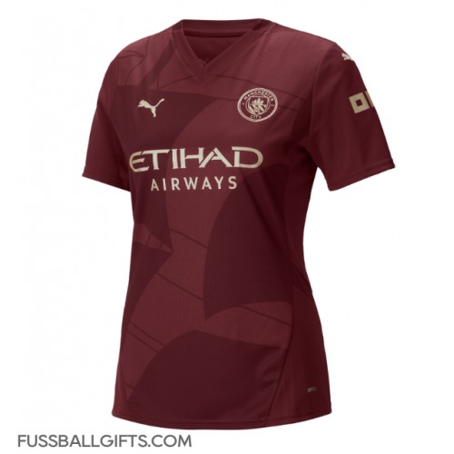 Manchester City Fußballbekleidung 3rd trikot Damen 2024-25 Kurzarm